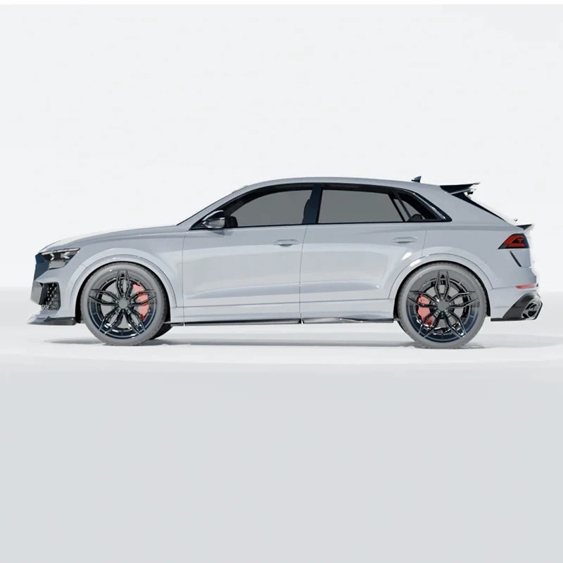 For  2005 new RSQ8 Upgrade DRY carbon fiber front bumper splitter lip Bodykit 2025+